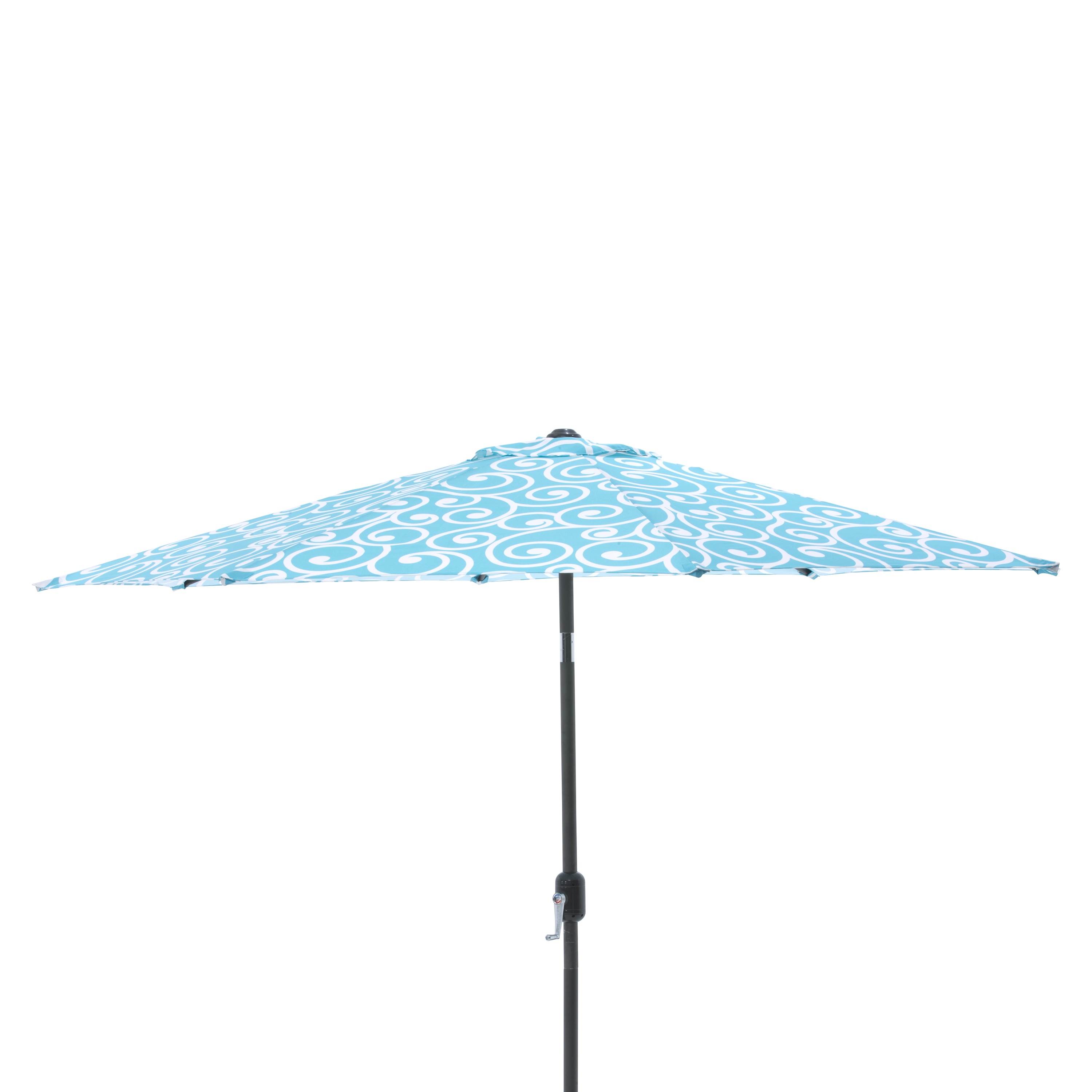 Shop Black Friday Deals On Pillow Perfect Best Turquoise 9 Foot Patio Market Umbrella Overstock 9962572