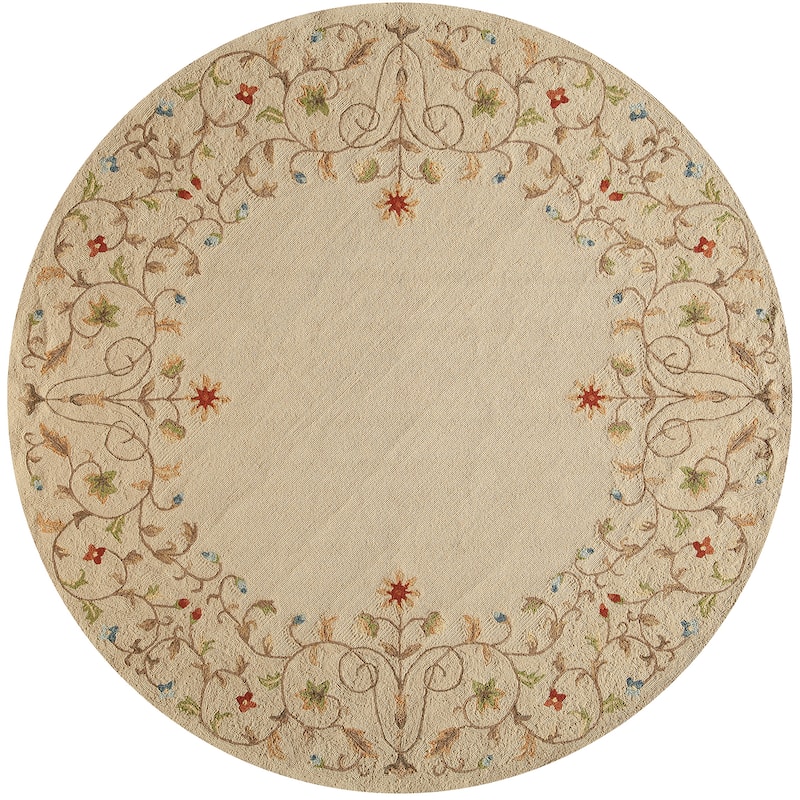 Momeni Veranda Hand Hooked Floral Indoor Outdoor Rug