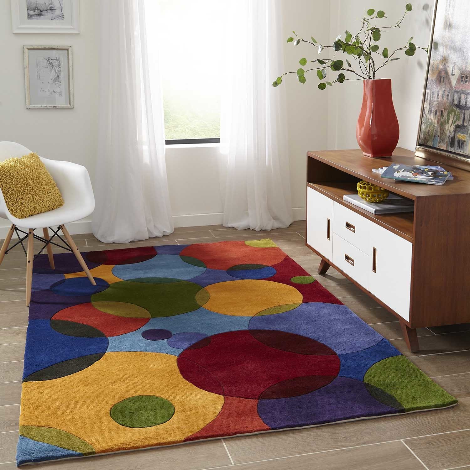 Momeni New Wave Black Hand Tufted And Carved Wool Rug 5 Hand Tufted And Carved Wool Rug