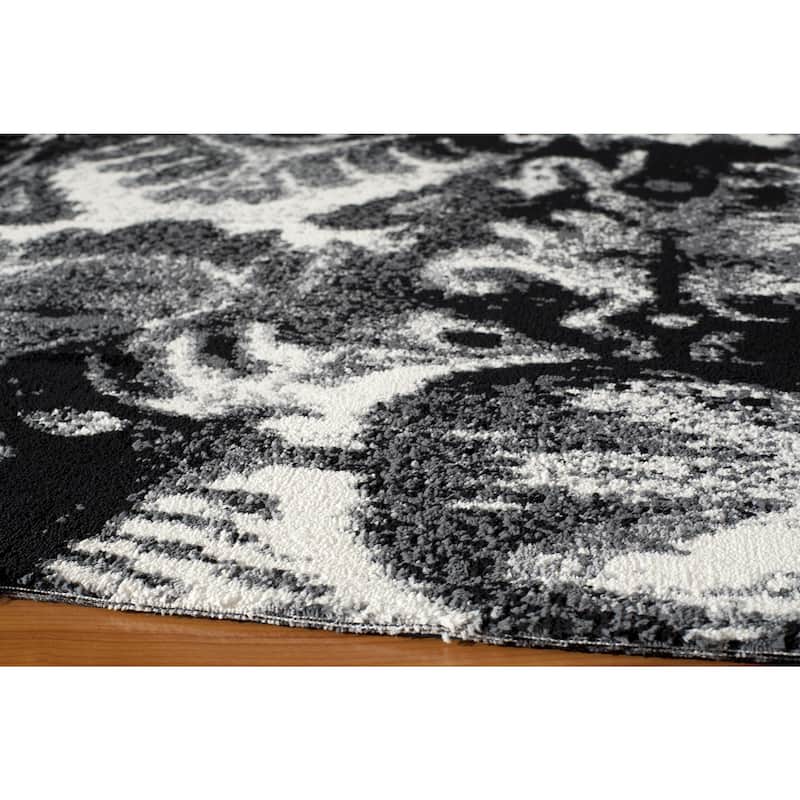Momeni Heavenly Hand Tufted Polyester Ikat Area Rug