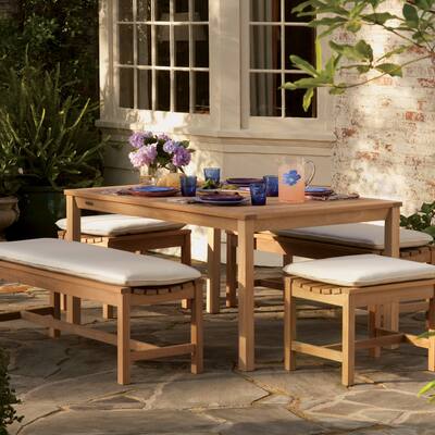 Oxford Garden Backless 24-inch Bench