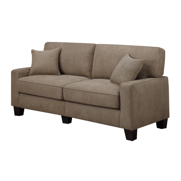 Serta RTA Martinique Collection 73 inch Dominica Earth Fabric Sofa