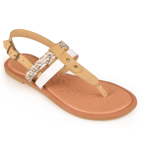 Shop Journee Collection Women's 'Azalea' T-strap Sling-back Sandals ...