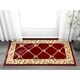 preview thumbnail 4 of 8, Well Woven Trellis Lattice Classic Traditional Entryway Mat Accent Rug - 2'3" x 3'11" - 2'3" x 3'11"