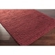 preview thumbnail 3 of 4, Hand-Woven Matthew Solid Wool Area Rug - 8' x 11' - 8' x 11'
