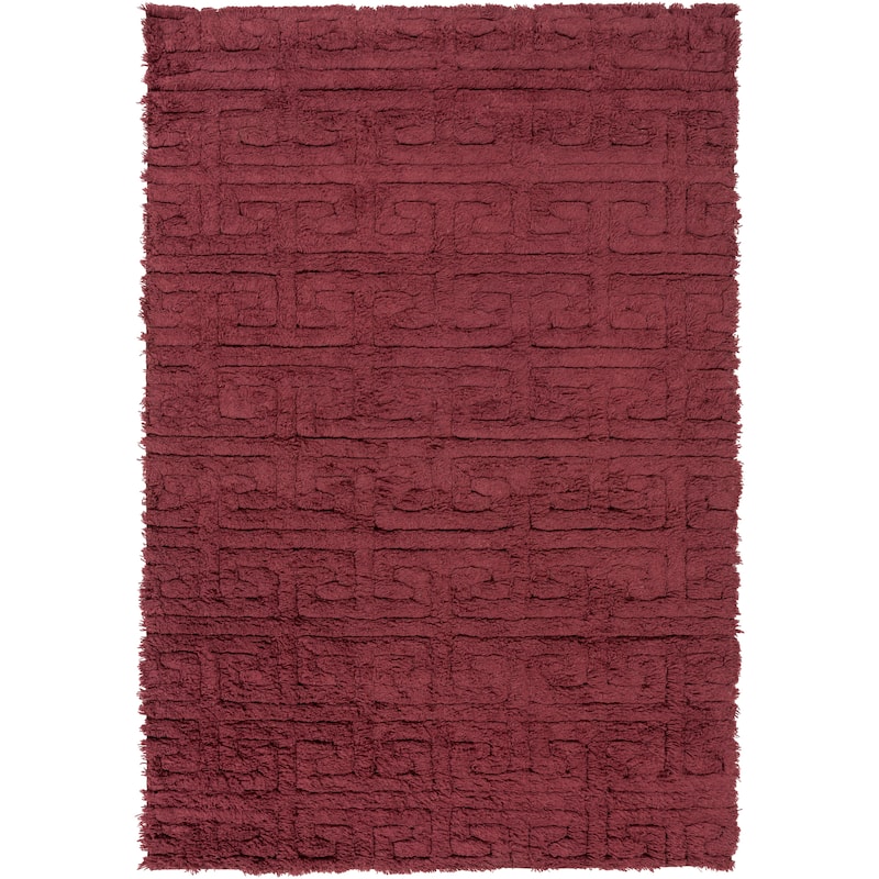 Hand-Woven Matthew Solid Wool Area Rug - 8' x 11' - 8' x 11'