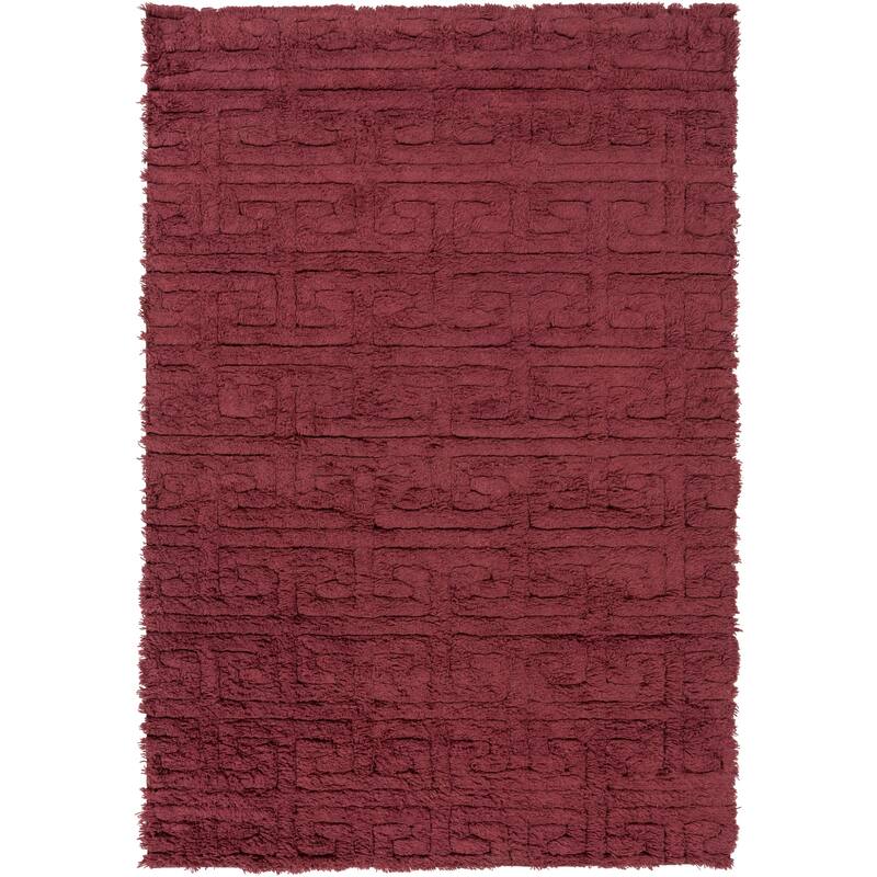Hand-Woven Matthew Solid Wool Area Rug - 8' x 11' - 8' x 11'