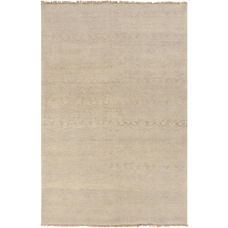 Hand-Knotted Analia Vintage New Zealand Wool Area Rug - 2' x 3' - 2' x 3' - 2' x 3' - Beige