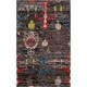 preview thumbnail 2 of 4, Hand-Knotted Felicity Ikat Cotton Area Rug - 5' x 8' - 5' x 8'