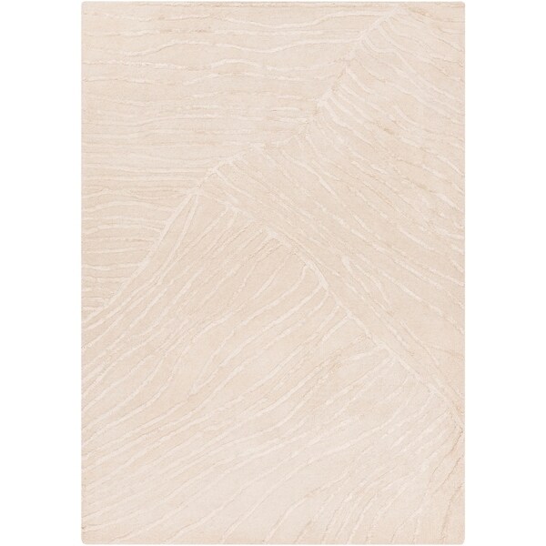 Hand-Tufted Antoine Solid Indoor Area Rug - 2' x 3'
