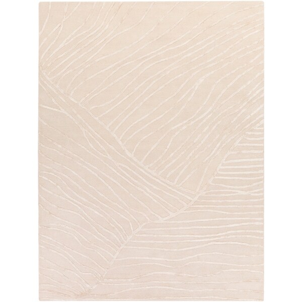 Hand-Tufted Antoine Solid Indoor Area Rug - 8' x 11'