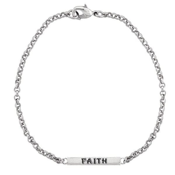 Mondevio Faith Bar Rolo Bracelet   17117389   Shopping