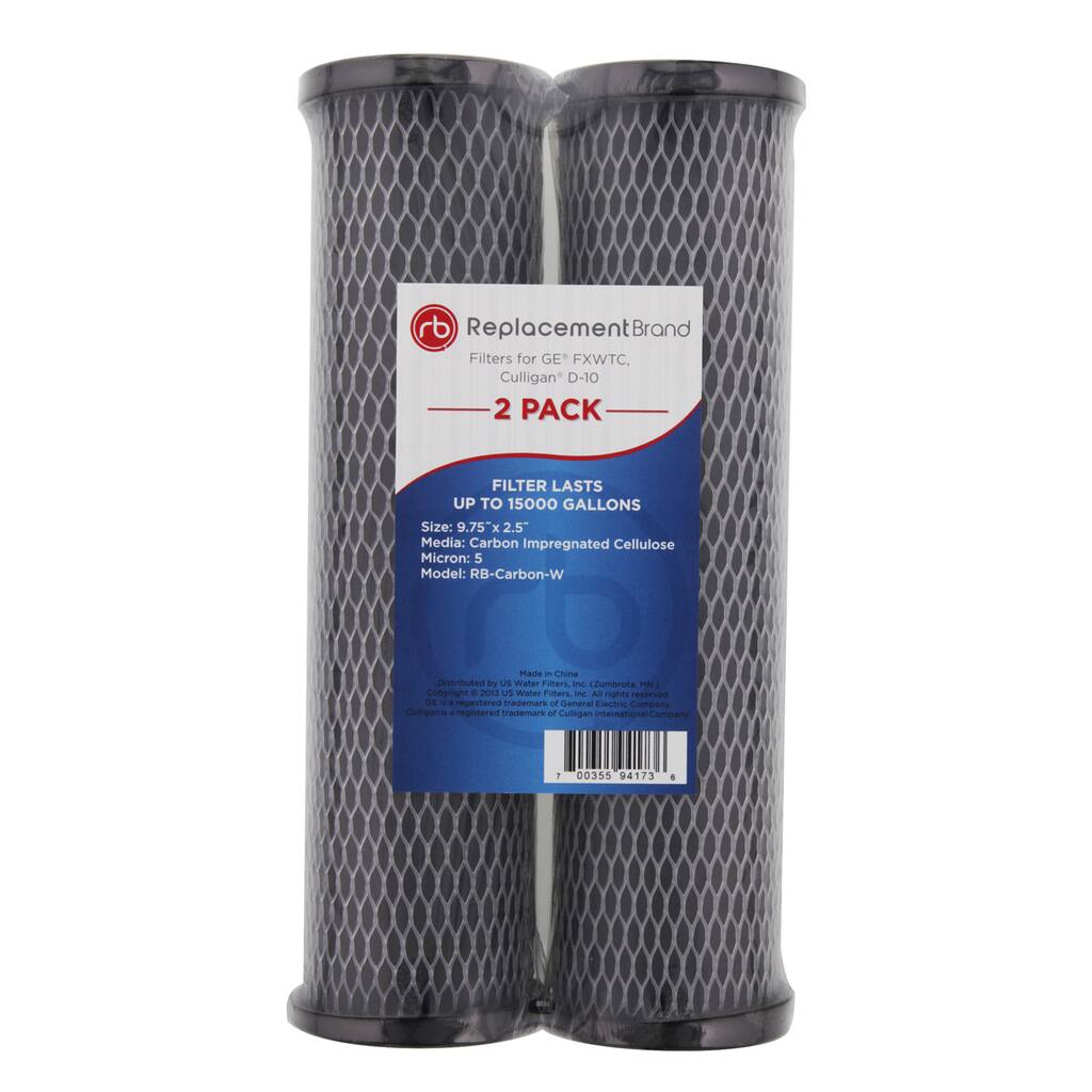 GE FXWTC Culligan D-10 10 Micron 10X2.5 Carbon Wrap Filter