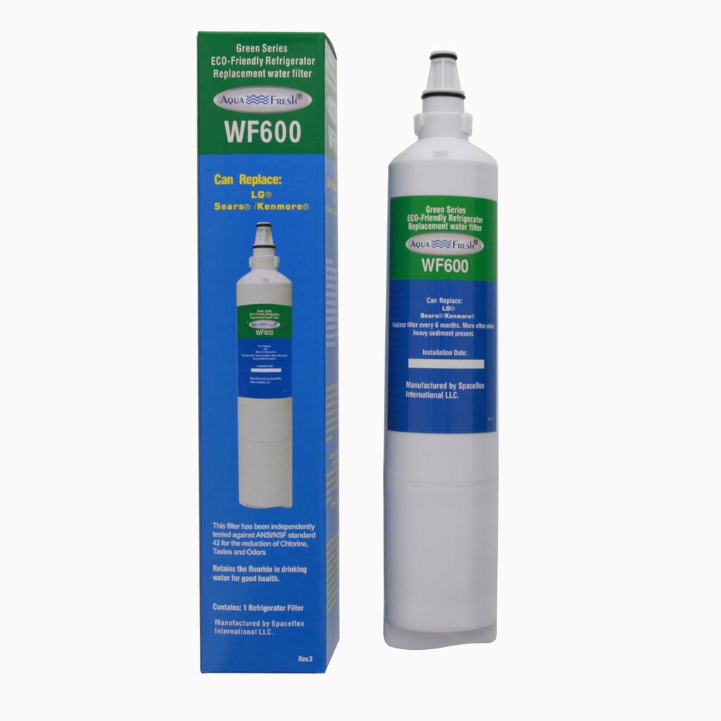AquaFresh WF600 LG 5231JA2006A/ LT600P Refrigerator Water Filter - White