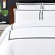 preview thumbnail 9 of 8, Echelon Home Three Line Hotel Collection 3-piece Duvet Cover Set