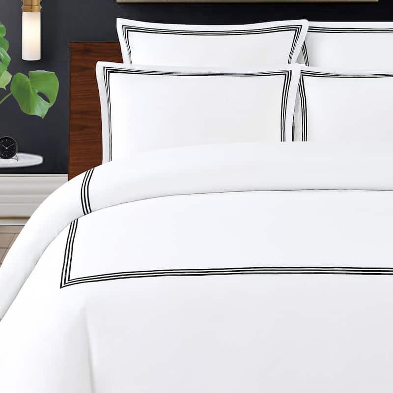  Veratex Hollister Stripe Duvet Cover, Full/Queen