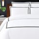 preview thumbnail 6 of 8, Echelon Home Three Line Hotel Collection 3-piece Duvet Cover Set