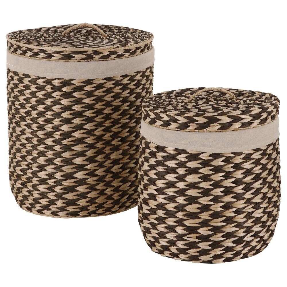 Brazilian Hamper Set with Lid (Set of 2)