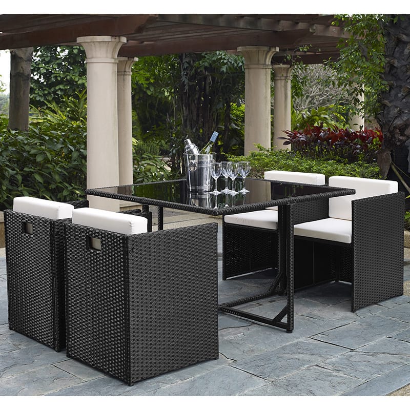 Marbella 5-piece Outdoor Dining Set