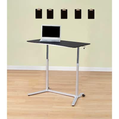 Sierra Height Adjustable Rolling Desk