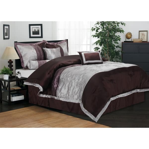 Miranda Haus Wrinkle Resistant Kashmir 7-piece Comforter Set ...