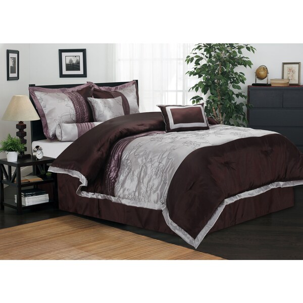 Superior Wrinkle Resistant Kashmir 7-piece Comforter Set