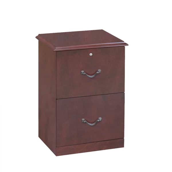 Shop Copper Grove Holmsley 2 Drawer Cherry Vertical File Cabinet