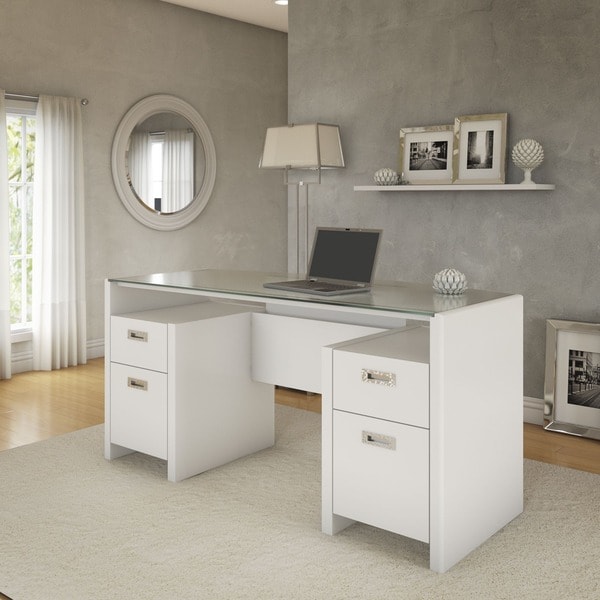 Kathy Ireland Office By New York Skyline 63 Bow Front Double Kathy Ireland Office By New York Skyline 63 X27 Bow