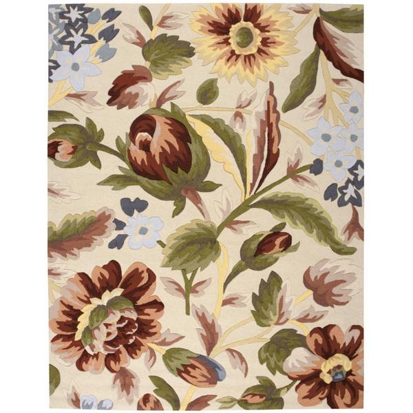 Rug Squared Laurel Ivory Rug - 8' x 10'6"