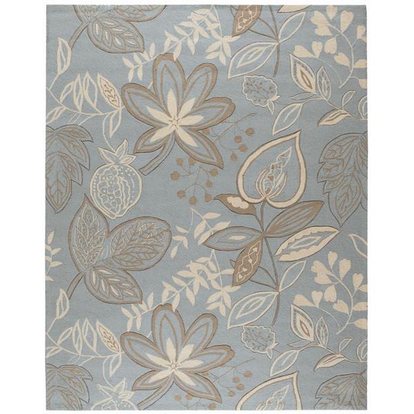 Rug Squared Laurel Light Blue Rug - 8' x 10'6"