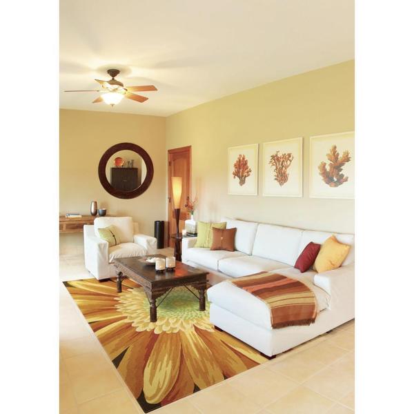 Rug Squared Laurel Multicolor Rug - 2'6" x 4'