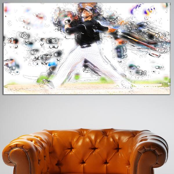 Home Run Framed Art Prints