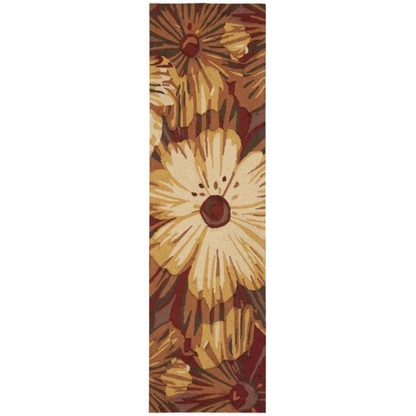 Rug Squared Laurel Cayenne Rug - 2'3" x 8' Runner
