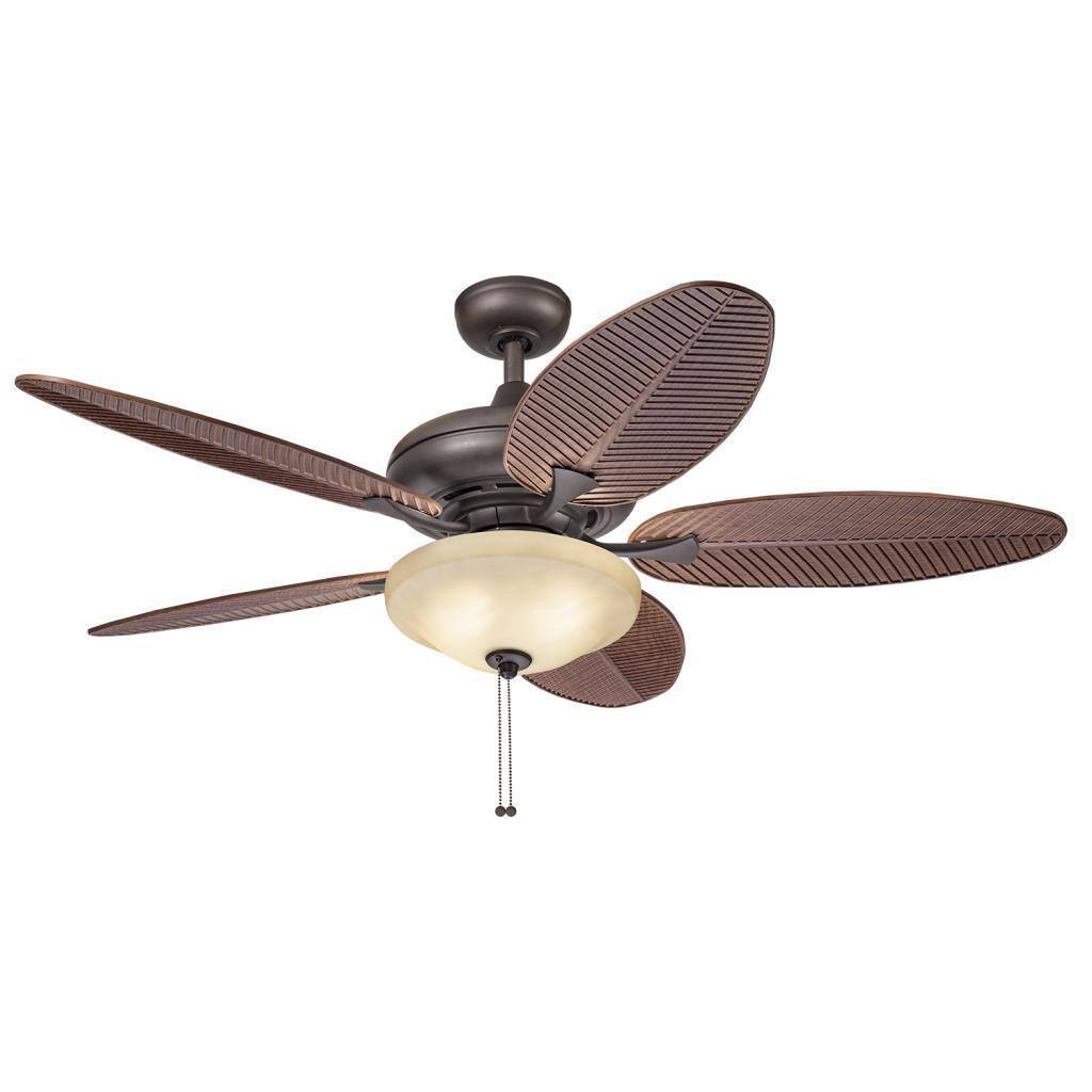 Kichler Lighting Casual Bronze 52 inch Ceiling Fan with 2-light Kit