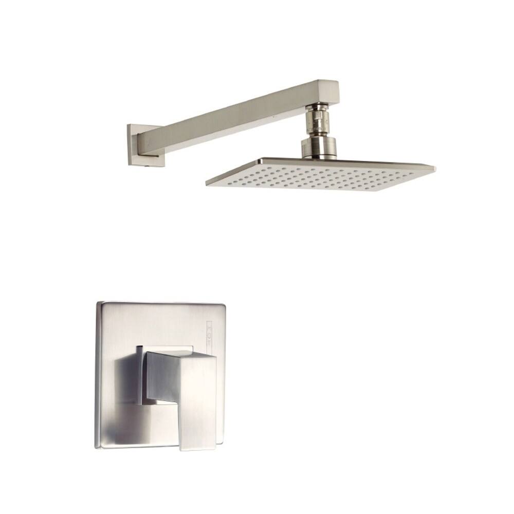 Gerber 1H Trim Shower Only Mid-town Lever Handle 2.5 Gpm Brushed Nickel Showerhead