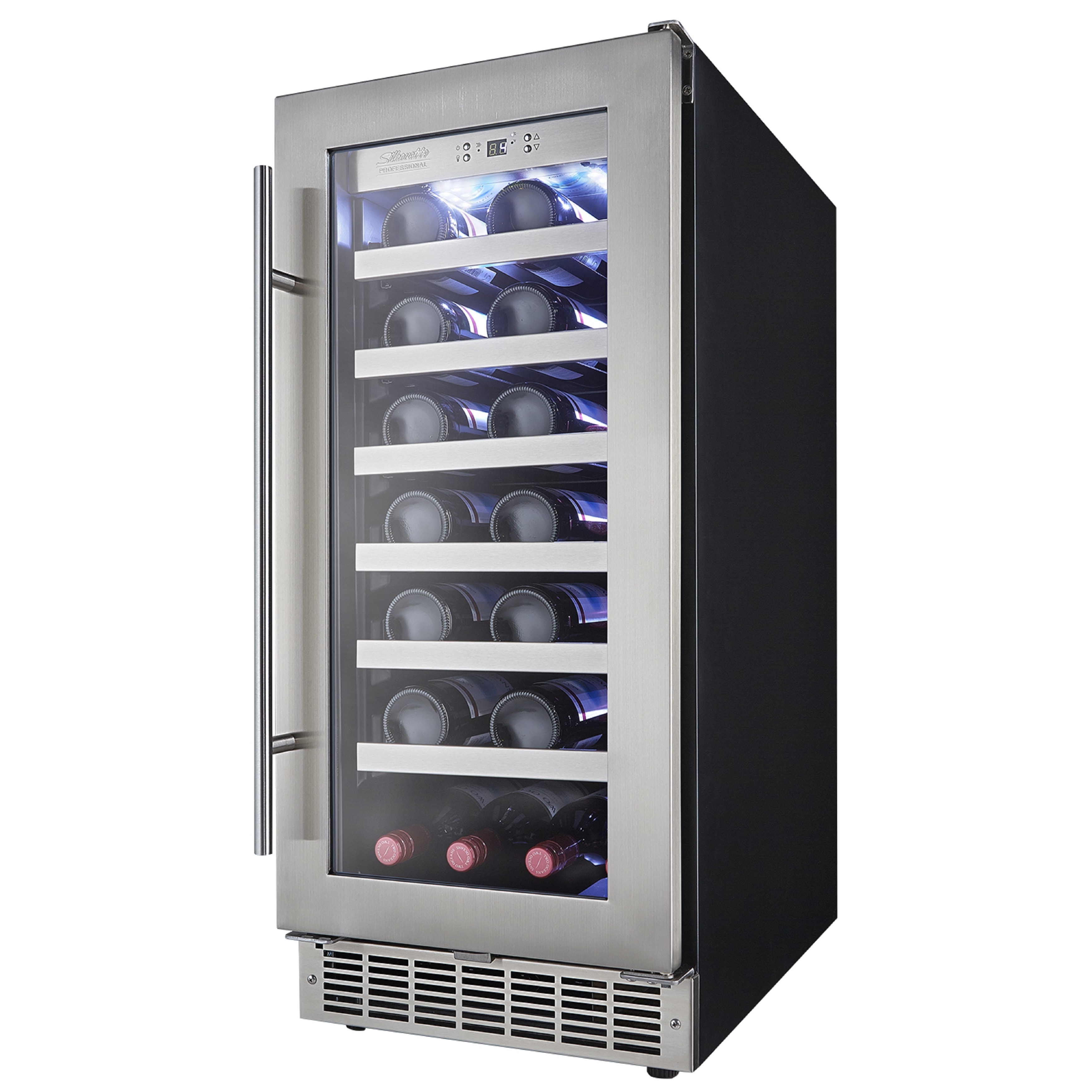 Danby Silhouette Professional Series 15 Inch Stainless Steel Integrated Wine Cooler Overstock 9972974