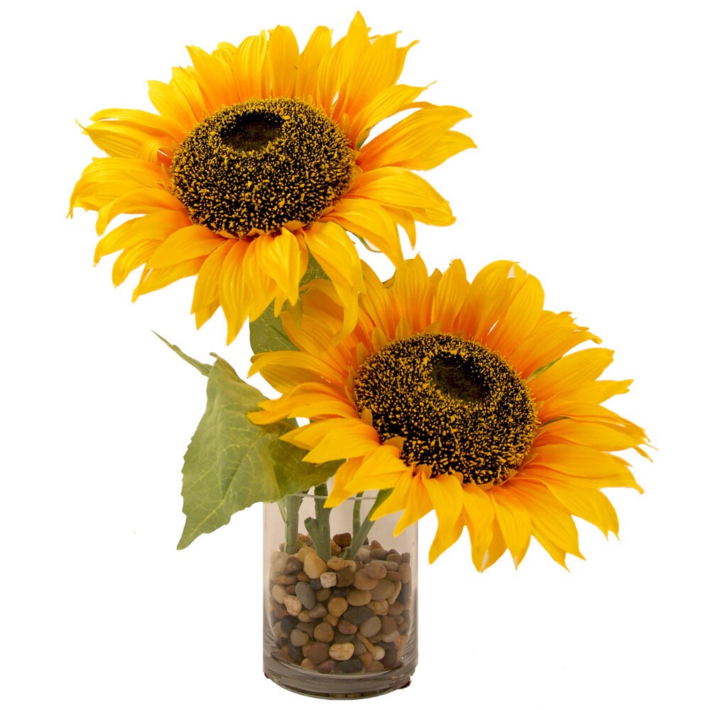 silk sunflower bouquet