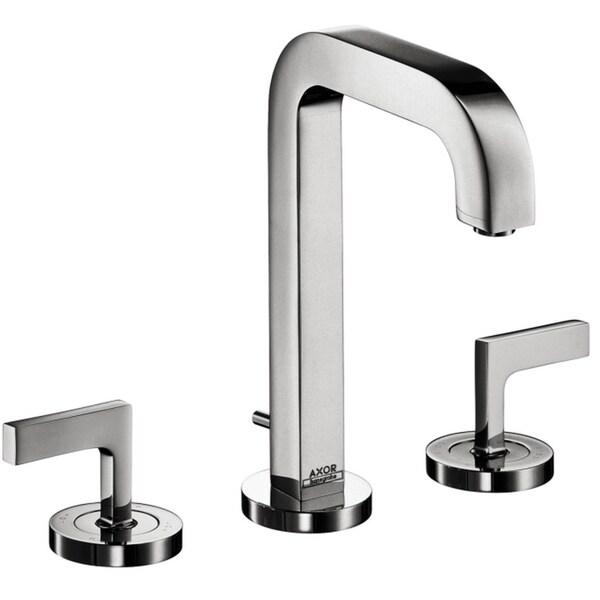 Hansgrohe AXOR Citterio Chrome Widespread Faucet with Lever Handle