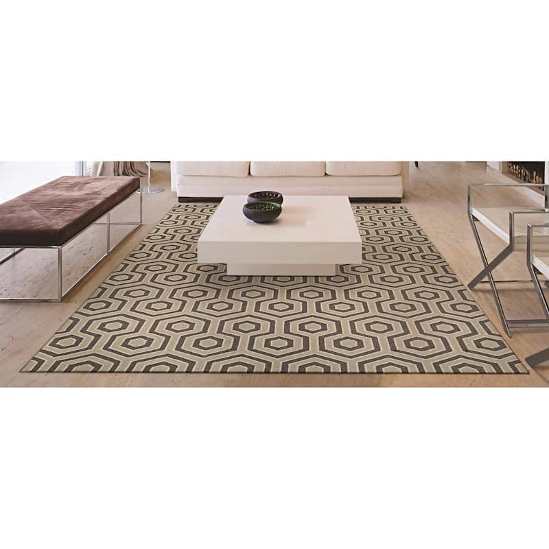 Couristan Bowery Ainslie Wool Area Rug