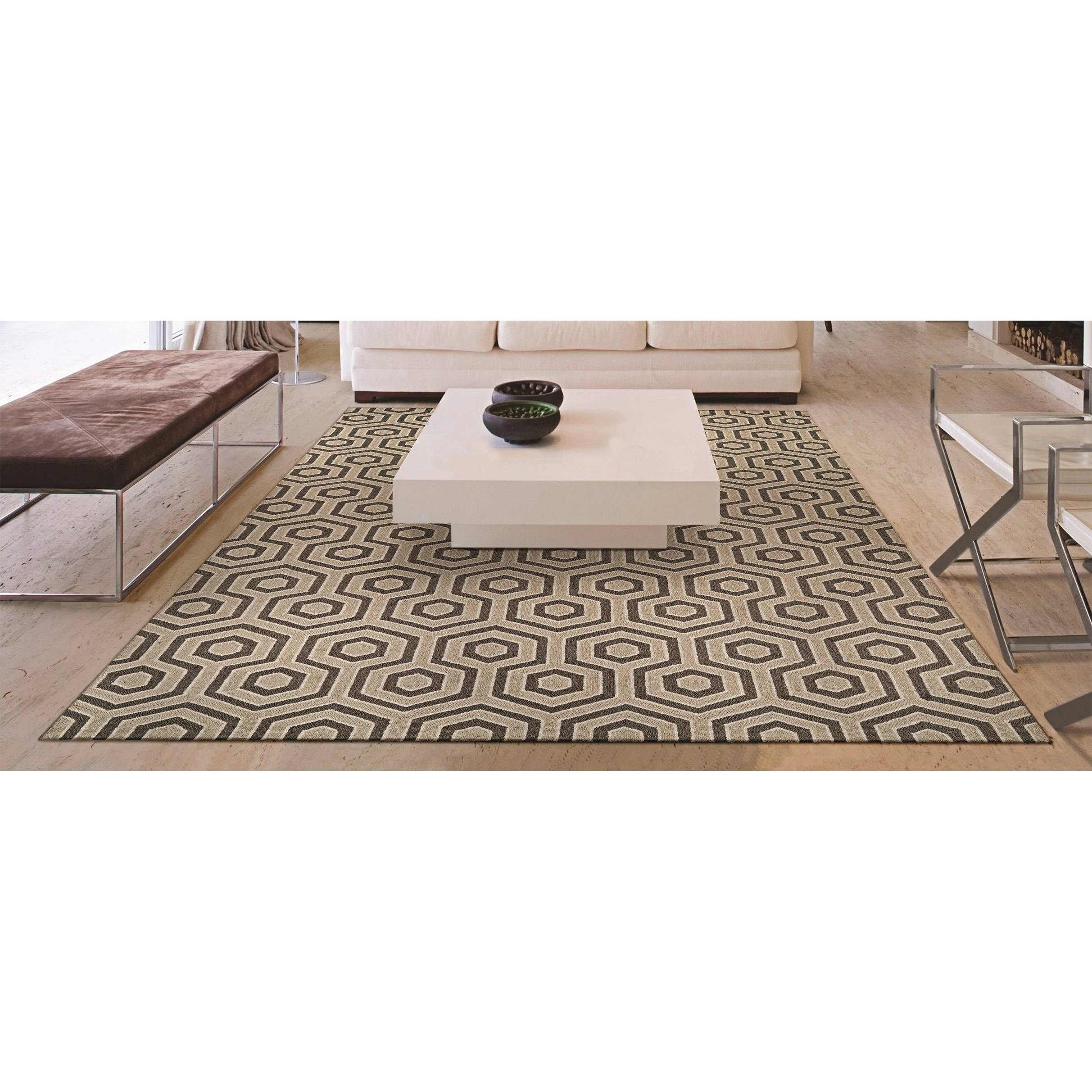 Couristan Bowery Ainslie Wool Area Rug
