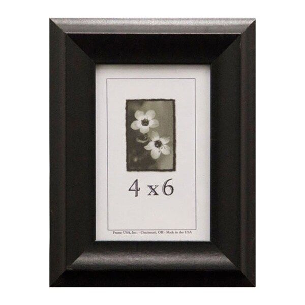 Shop Verona Narrow Picture Frame 4 inches x 6 inches Free Shipping On