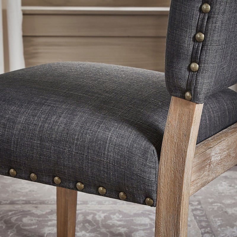 Benchwright Upholstered Dining Chairs (Set of 2) by iNSPIRE Q Artisan