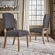 preview thumbnail 8 of 28, Benchwright Upholstered Dining Chairs (Set of 2) by iNSPIRE Q Artisan