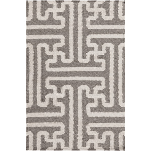 nuLOOM Handmade Luna Marrakesh Trellis Wool Rug (76 x 96)