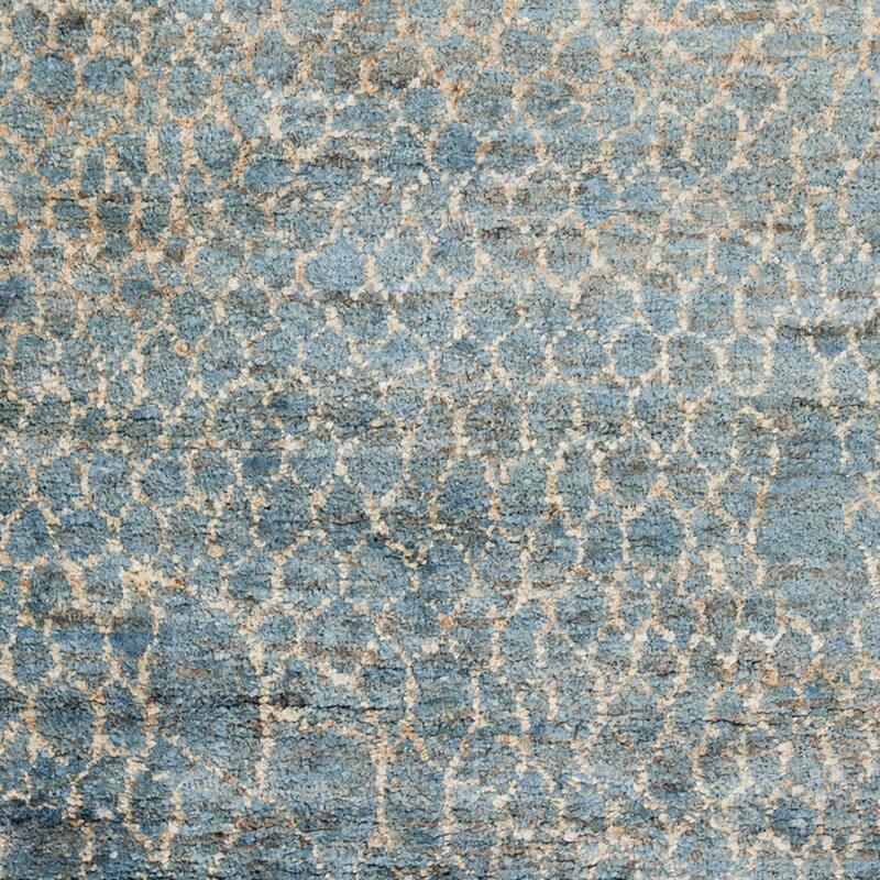 Hand-Knotted Frances Abstract Jute Area Rug