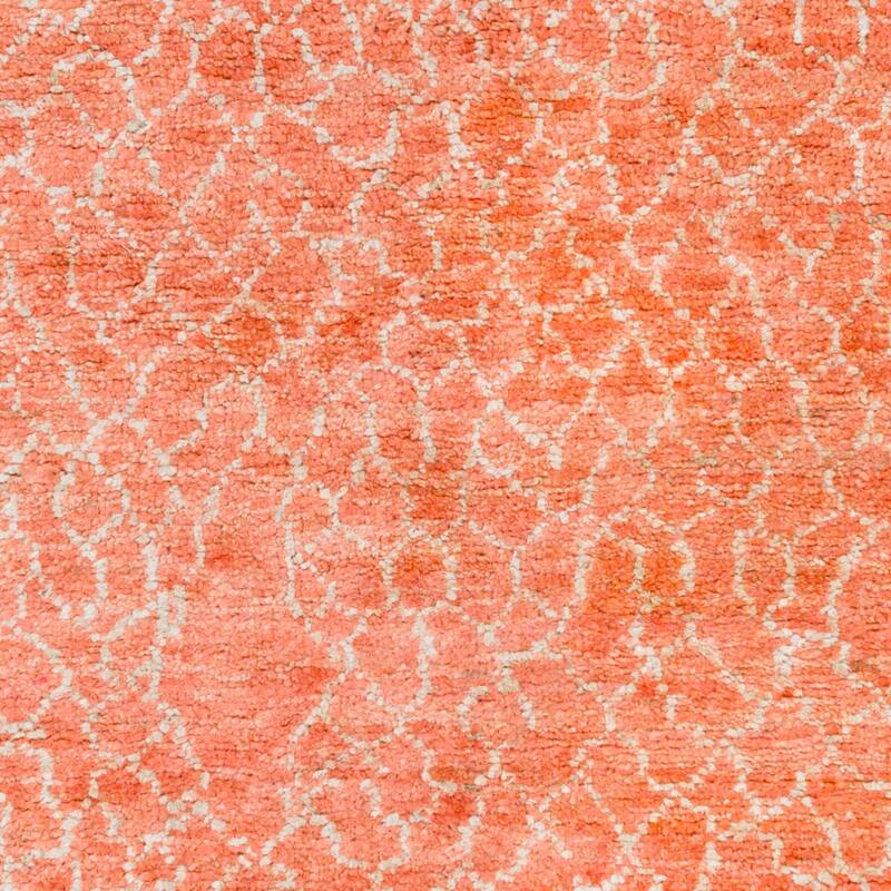 Hand-Knotted Frances Abstract Jute Area Rug
