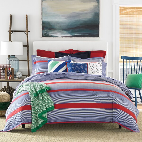 Shop Tommy Hilfiger Arrowhead 3 Piece Comforter Set Ships To