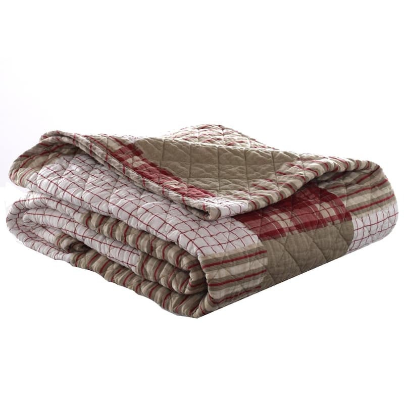 Eddie Bauer Camano Island Quilted Cotton Throw