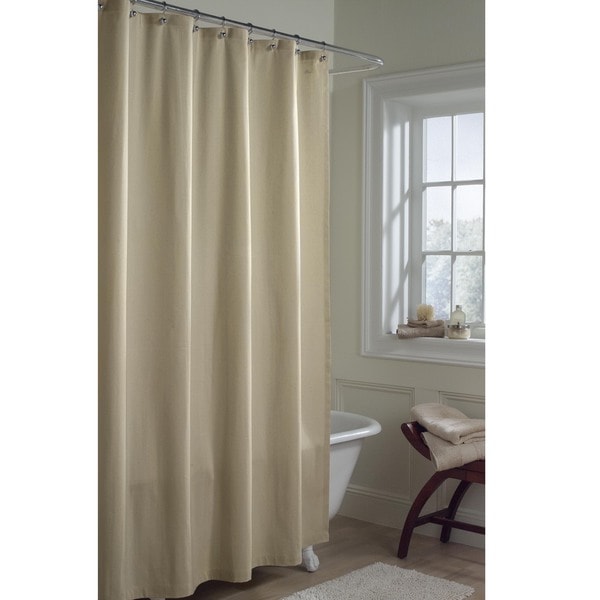 Shop Maytex Fabric Shower Curtain Liner - On Sale - Free Shipping On ...