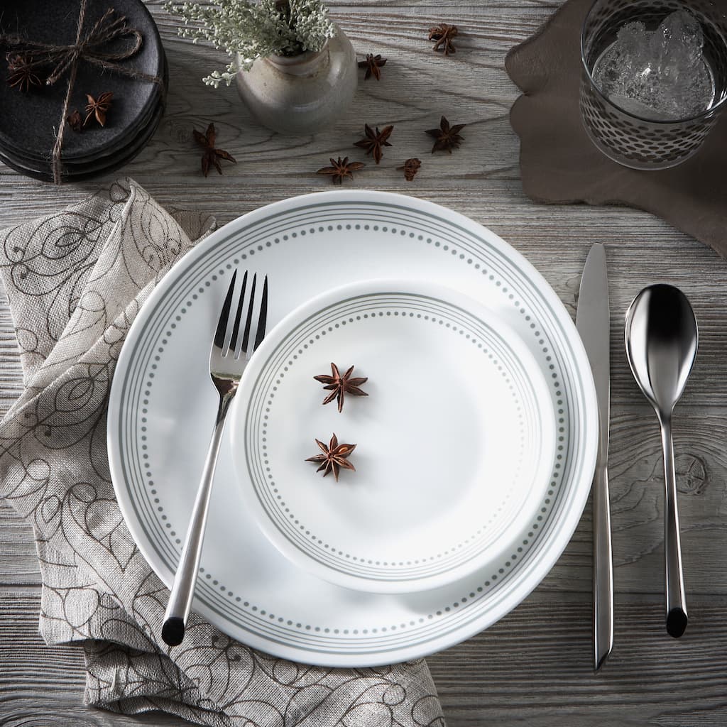 Corelle Livingware 16-piece Set Mystic Gray